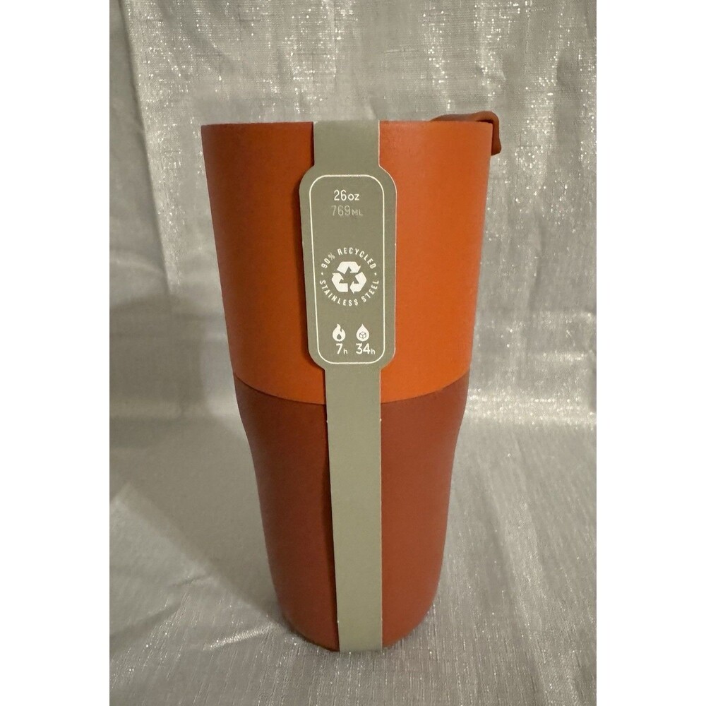 New Klean Kanteen 26 oz Rise Flip Lid Tumbler Autumn Glaze Insulated